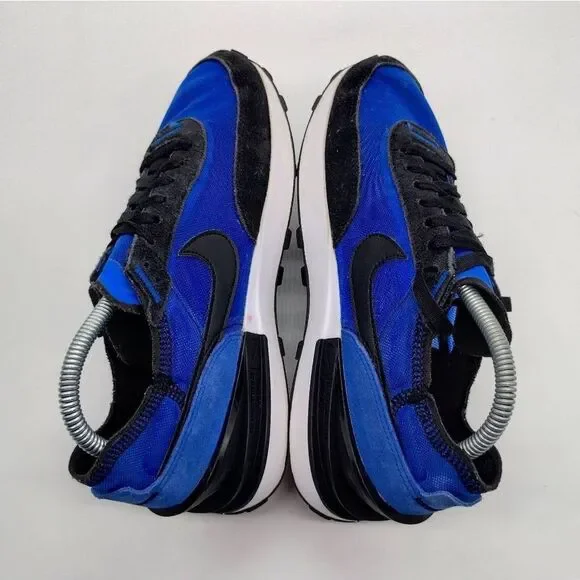 Nike‎ Waffle One Running Sneakers Mens Size 8 Blue Black White Retro Shoes